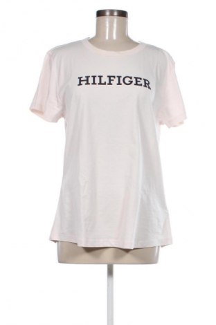 Damski T-shirt Tommy Hilfiger, Rozmiar 3XL, Kolor Biały, Cena 159,99 zł