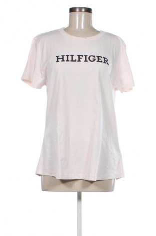 Damski T-shirt Tommy Hilfiger, Rozmiar 3XL, Kolor Biały, Cena 262,28 zł