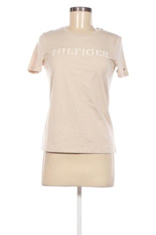 Γυναικείο t-shirt Tommy Hilfiger, Μέγεθος XXS, Χρώμα Εκρού, Τιμή 28,49 €