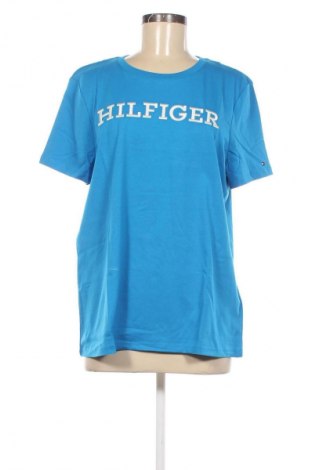 Damen T-Shirt Tommy Hilfiger, Größe XXL, Farbe Blau, Preis 36,29 €