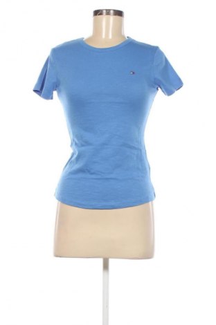 Damen T-Shirt Tommy Hilfiger, Größe XXS, Farbe Blau, Preis 36,29 €