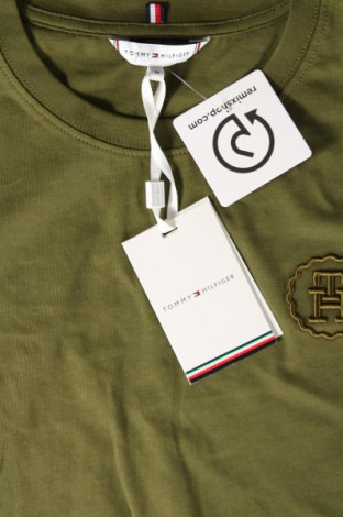 Tricou de femei Tommy Hilfiger, Mărime M, Culoare Verde, Preț 269,99 Lei