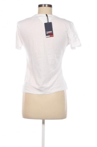 Damen T-Shirt Tommy Jeans, Größe S, Farbe Weiß, Preis 24,99 €