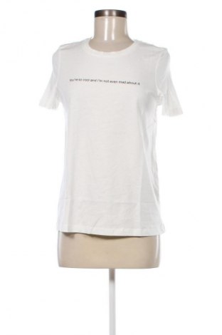Дамска тениска Vero Moda, Размер XS, Цвят Бял, Цена 12,40 лв.