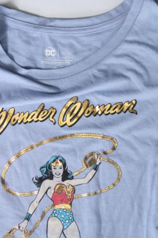 Γυναικείο t-shirt Wonder Woman, Μέγεθος XS, Χρώμα Μπλέ, Τιμή 6,17 €