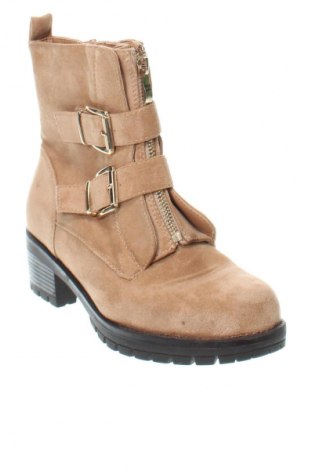 Damen Stiefeletten, Größe 38, Farbe Beige, Preis € 17,49