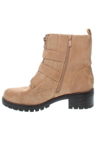 Damen Stiefeletten, Größe 38, Farbe Beige, Preis € 19,49