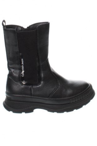 Botine de damă Calvin Klein Jeans, Mărime 34, Culoare Negru, Preț 219,99 Lei