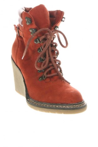 Damen Stiefeletten Graceland, Größe 38, Farbe Orange, Preis € 16,49