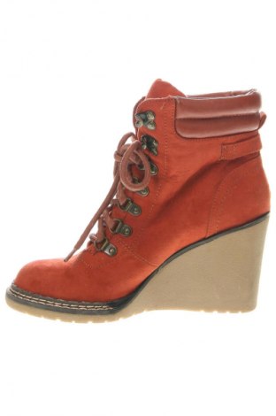 Damen Stiefeletten Graceland, Größe 38, Farbe Orange, Preis € 16,49