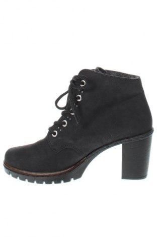 Botine de damă Rieker, Mărime 37, Culoare Negru, Preț 203,95 Lei