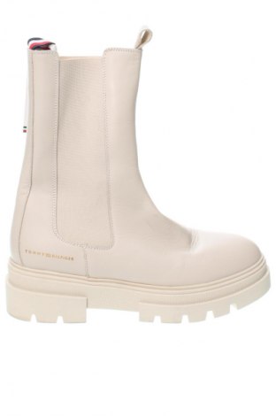 Botine de damă Tommy Hilfiger, Mărime 38, Culoare Bej, Preț 445,99 Lei