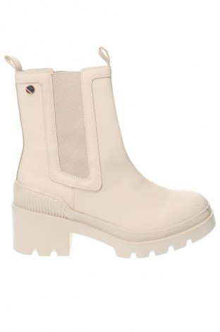 Botine de damă Tommy Hilfiger, Mărime 41, Culoare Bej, Preț 283,99 Lei