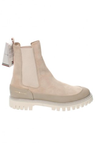 Botine de damă Tommy Hilfiger, Mărime 40, Culoare Bej, Preț 983,79 Lei