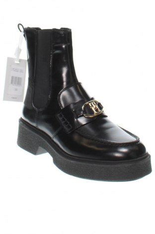 Botine de damă Tommy Hilfiger, Mărime 39, Culoare Negru, Preț 688,99 Lei