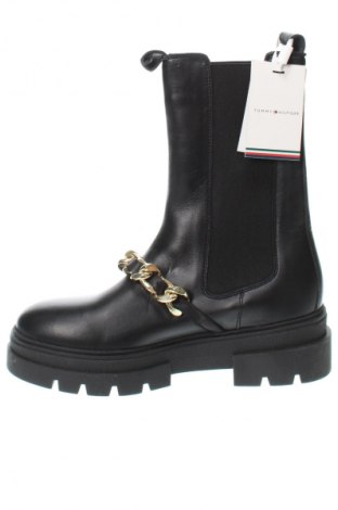 Botine de damă Tommy Hilfiger, Mărime 38, Culoare Negru, Preț 688,99 Lei