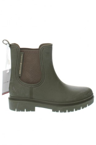 Botine de damă Tommy Hilfiger, Mărime 37, Culoare Verde, Preț 357,99 Lei