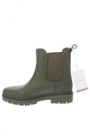 Botine de damă Tommy Hilfiger, Mărime 37, Culoare Verde, Preț 348,99 Lei