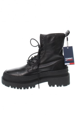 Botine de damă Tommy Hilfiger, Mărime 40, Culoare Negru, Preț 492,99 Lei