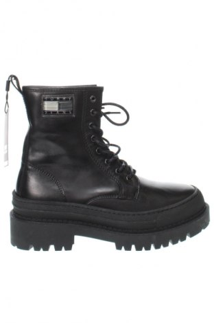 Botine de damă Tommy Hilfiger, Mărime 39, Culoare Negru, Preț 983,79 Lei