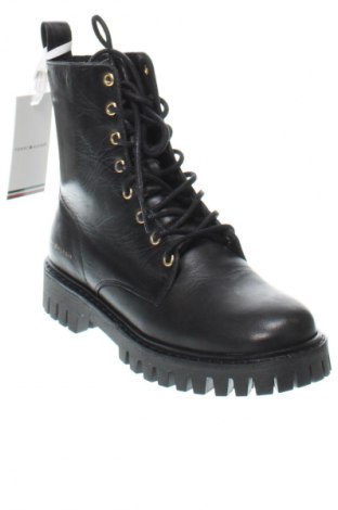 Botine de damă Tommy Hilfiger, Mărime 36, Culoare Negru, Preț 403,99 Lei