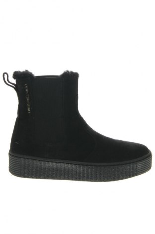 Botine de damă Tommy Hilfiger, Mărime 39, Culoare Negru, Preț 485,99 Lei