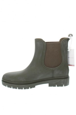 Botine de damă Tommy Hilfiger, Mărime 41, Culoare Verde, Preț 566,99 Lei