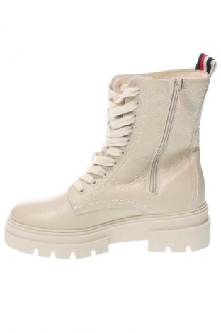 Botine de damă Tommy Hilfiger, Mărime 37, Culoare Bej, Preț 639,99 Lei