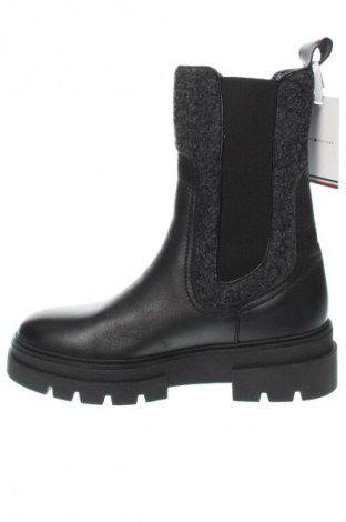 Botine de damă Tommy Hilfiger, Mărime 38, Culoare Negru, Preț 688,99 Lei