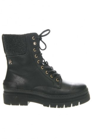 Botine de damă Tommy Hilfiger, Mărime 38, Culoare Negru, Preț 809,49 Lei