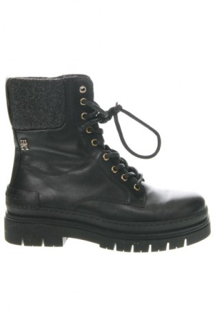 Botine de damă Tommy Hilfiger, Mărime 38, Culoare Negru, Preț 413,49 Lei