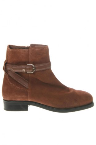 Botine de damă Tommy Hilfiger, Mărime 41, Culoare Maro, Preț 283,99 Lei