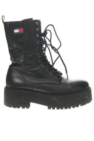 Botine de damă Tommy Hilfiger, Mărime 41, Culoare Negru, Preț 485,99 Lei