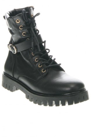 Botine de damă Tommy Hilfiger, Mărime 38, Culoare Negru, Preț 472,99 Lei