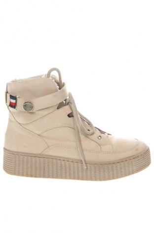 Botine de damă Tommy Hilfiger, Mărime 37, Culoare Bej, Preț 501,99 Lei