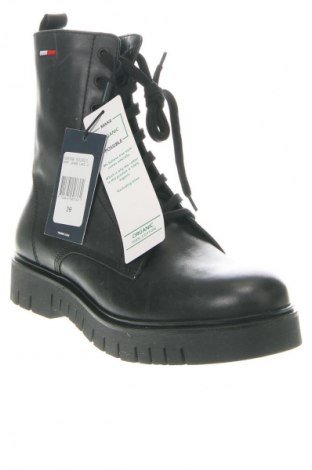 Botine de damă Tommy Jeans, Mărime 38, Culoare Negru, Preț 603,99 Lei