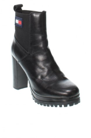 Botine de damă Tommy Jeans, Mărime 39, Culoare Negru, Preț 603,99 Lei