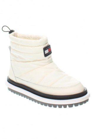 Botine de damă Tommy Jeans, Mărime 38, Culoare Ecru, Preț 466,99 Lei