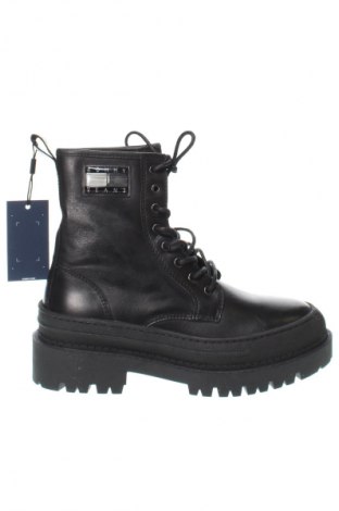 Botine de damă Tommy Jeans, Mărime 39, Culoare Negru, Preț 603,99 Lei