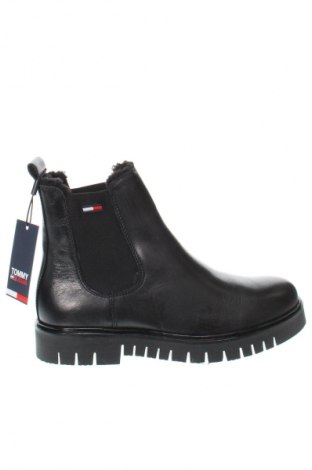 Damskie botki Tommy Jeans, Rozmiar 40, Kolor Czarny, Cena 496,99 zł