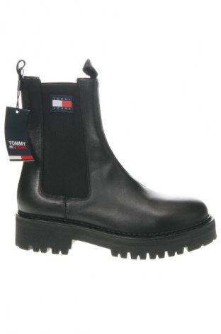 Botine de damă Tommy Jeans, Mărime 41, Culoare Negru, Preț 556,99 Lei