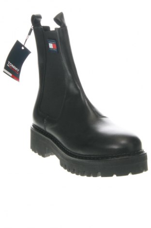 Botine de damă Tommy Jeans, Mărime 41, Culoare Negru, Preț 464,99 Lei