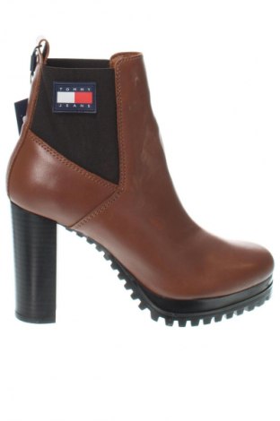 Botine de damă Tommy Jeans, Mărime 39, Culoare Maro, Preț 927,99 Lei