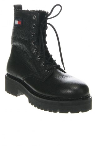 Botine de damă Tommy Jeans, Mărime 41, Culoare Negru, Preț 603,99 Lei