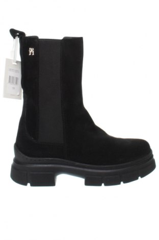 Cizme de damă Tommy Hilfiger, Mărime 39, Culoare Negru, Preț 1.092,99 Lei