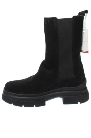 Cizme de damă Tommy Hilfiger, Mărime 39, Culoare Negru, Preț 1.092,99 Lei