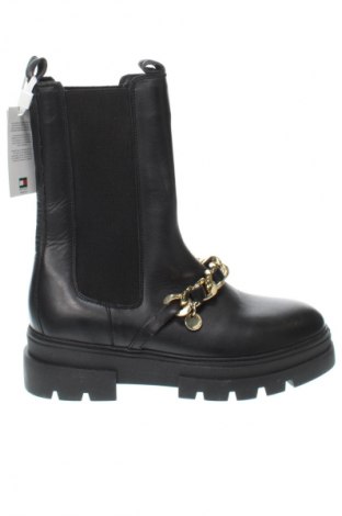 Cizme de damă Tommy Hilfiger, Mărime 39, Culoare Negru, Preț 1.092,99 Lei