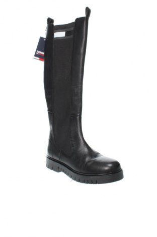 Damenstiefel Tommy Jeans, Größe 39, Farbe Schwarz, Preis 89,49 €