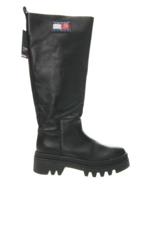 Damenstiefel Tommy Jeans, Größe 37, Farbe Schwarz, Preis 108,49 €