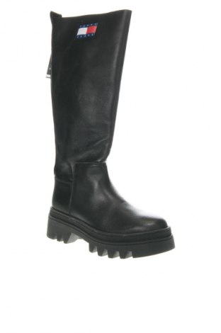 Damenstiefel Tommy Jeans, Größe 37, Farbe Schwarz, Preis 127,99 €